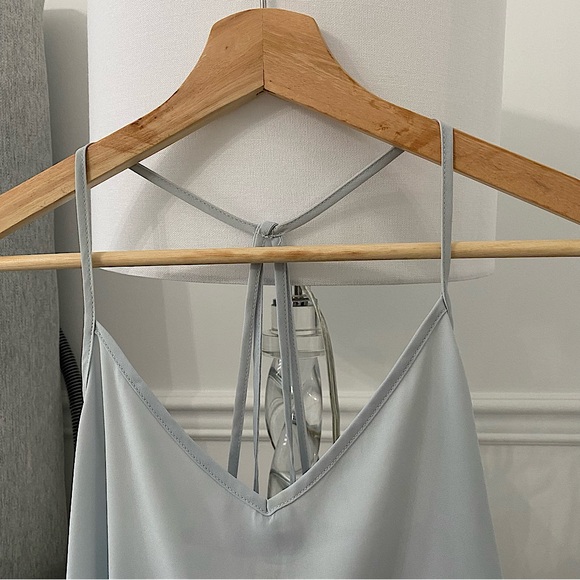 3/30$🤍 A&F | Baby blue strappy cami - Picture 3 of 5